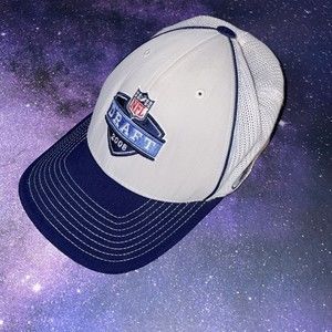 NFL Draft 2008 One Size Fitted Gray/Navy Hat Reebok RDK